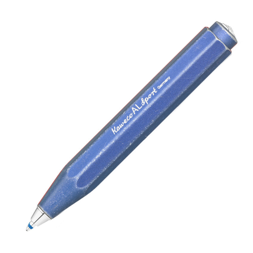 Kaweco Al Sport Balpen Stonewashed Blue│art. 1510730│vooraanzicht schuin