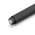 Kaweco Al Sport Balpen Zwart│art. 1510100│detail drukknop met logo