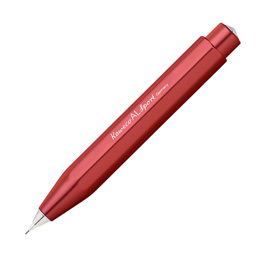 Kaweco AL SPORT Vulpotlood Rood│art. 1511604│vooraanzicht schuin