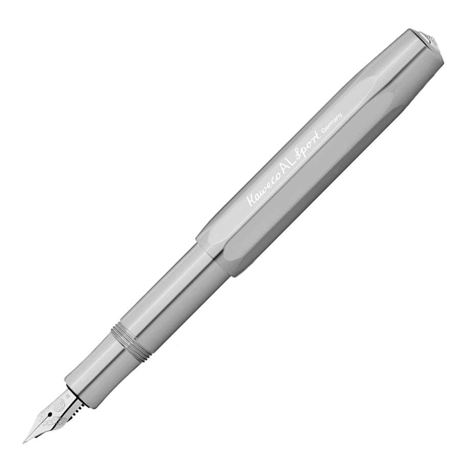 Kaweco AL SPORT Vulpen Raw Polish│art. 1510629│vooraanzicht schuin