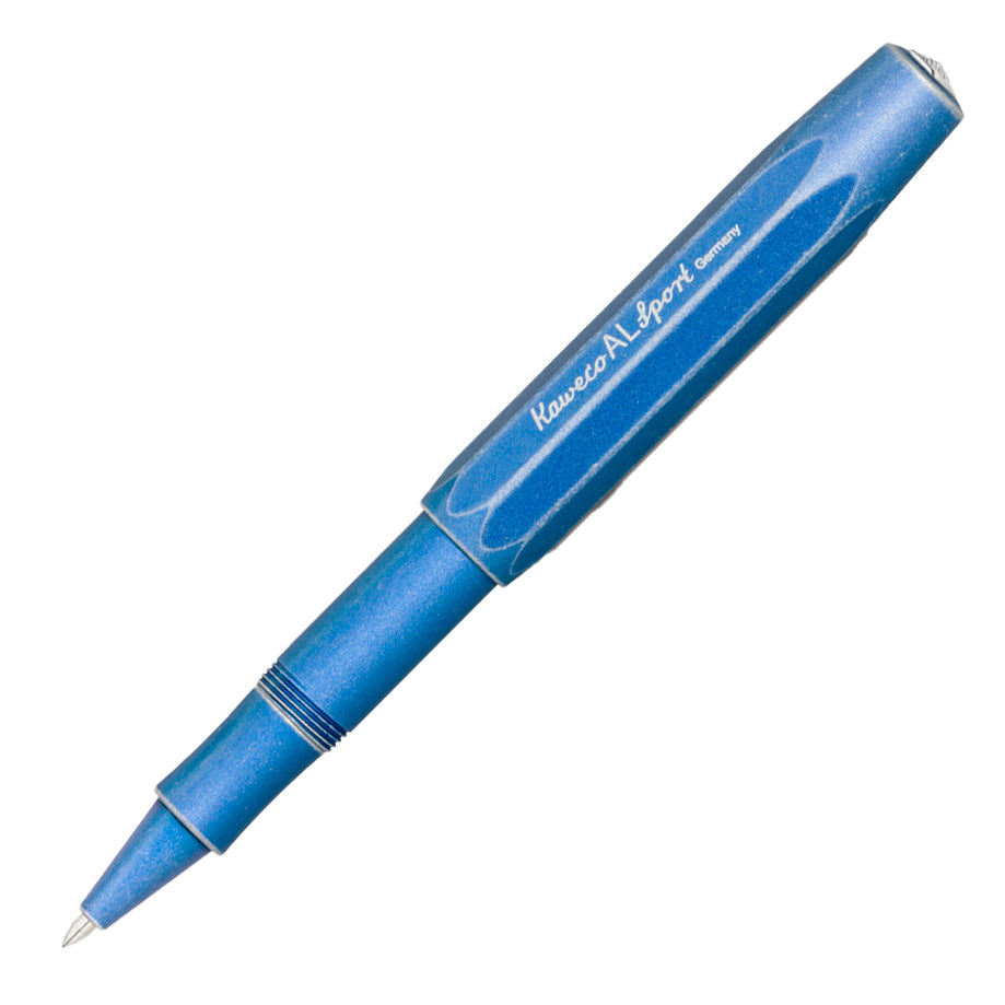 Kaweco Al Sport Rollerball Pen Stonewashed Blue│art. 1510718│vooraanzicht schuin