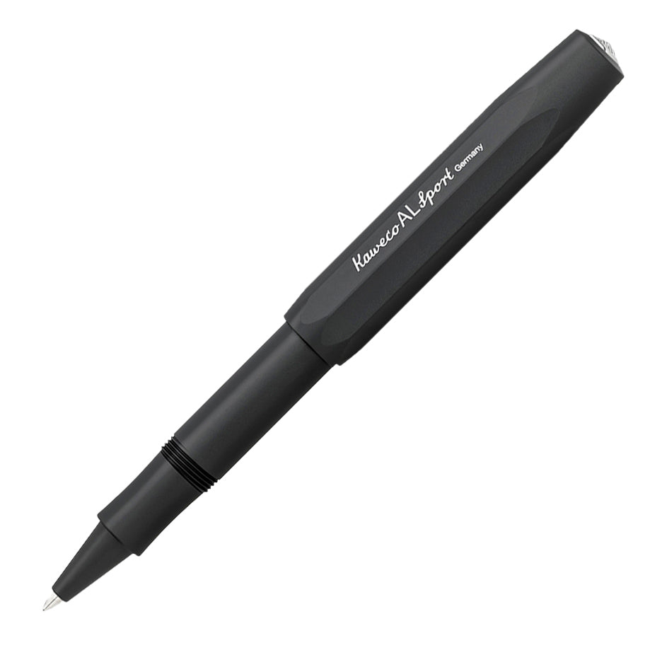 Kaweco AL SPORT Rollerball Pen Zwart│art. 1510713│vooraanzicht schuin