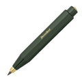 Kaweco CLASSIC SPORT Clutch Vulpotlood Groen│art. 1510501│schuin met schrijfpunt