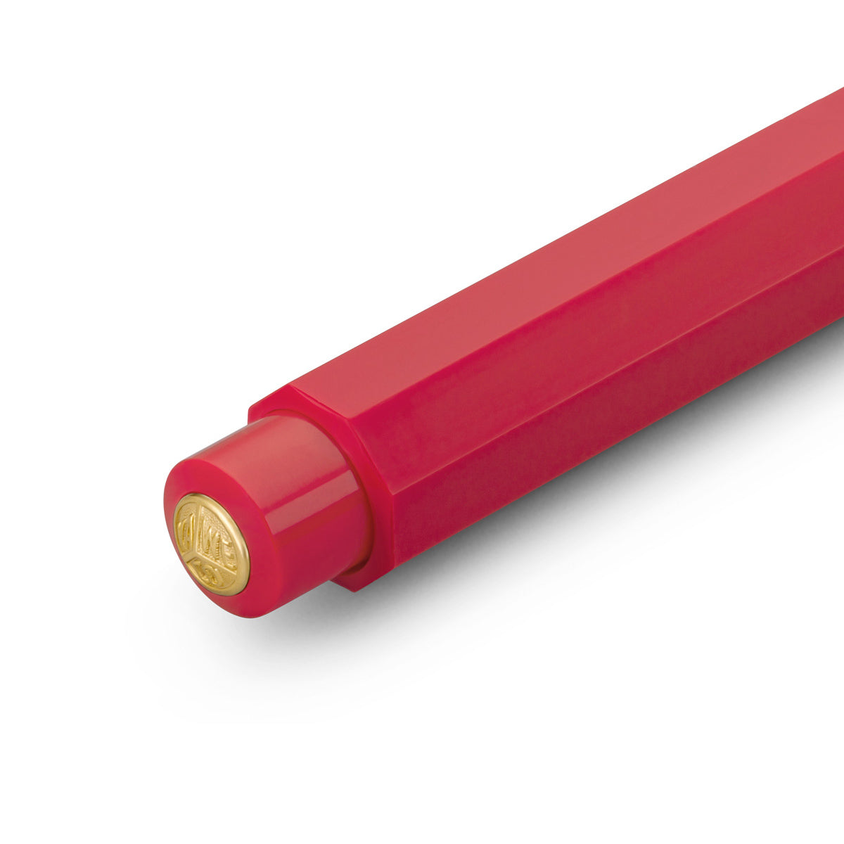 Kaweco CLASIC SPORT Clutch Vulpotlood Rood│art. 1511152│drukknop met gouden logo