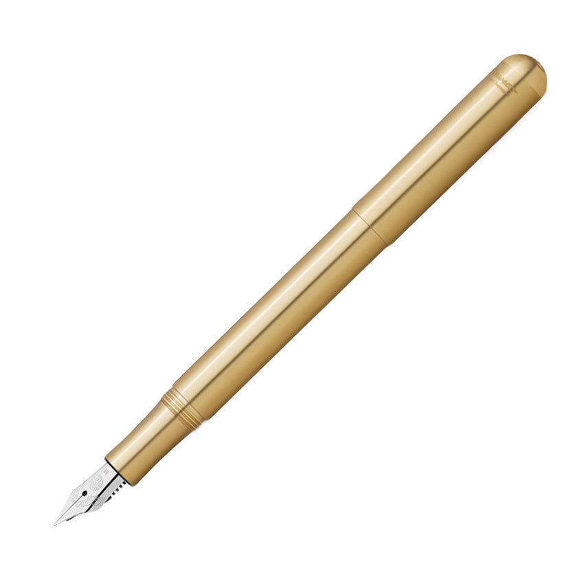 Kaweco Liliput Brass Vulpen│Messing│art. 1510865│vooraanzicht schuin