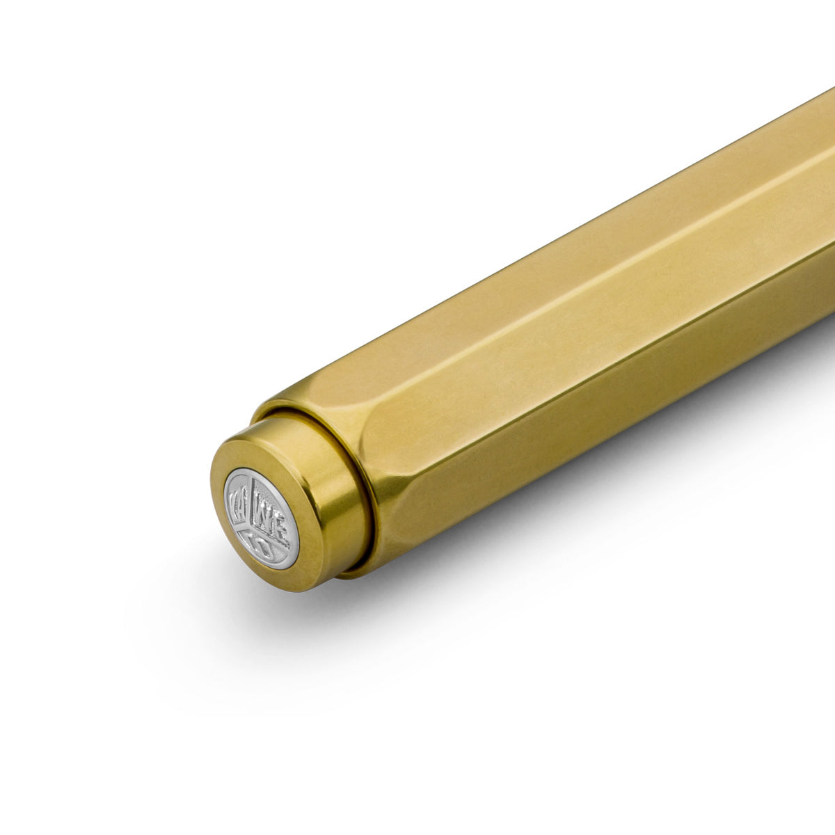 Kaweco Brass Sport Balpen│Messing│art. 1510922│detail drukknop