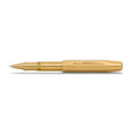 Kaweco Brass Sport Rollerball│Messing│art. 1510921│liggend met dop op achterkant