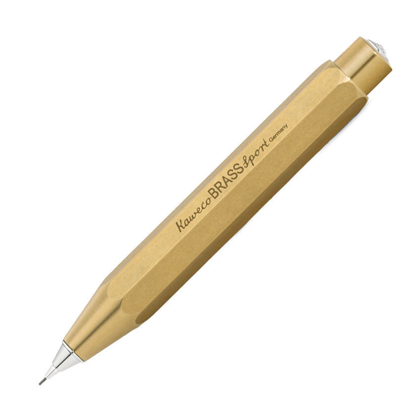 Kaweco Sport Brass Vulpotlood│Messing│art. 1510923│vooraanzicht schuin