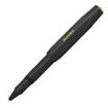 Kaweco Classic Sport Rollerball Zwart│art. 1510032│schuin met dop op achterkant