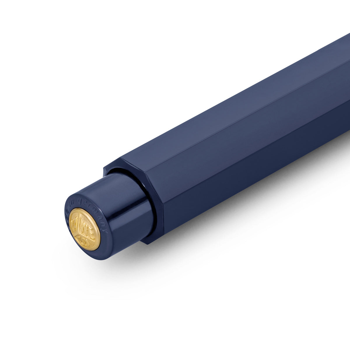 Kaweco CLASSIC SPORT Vulpotlood Navy│art. 1511735│drukknop met logo