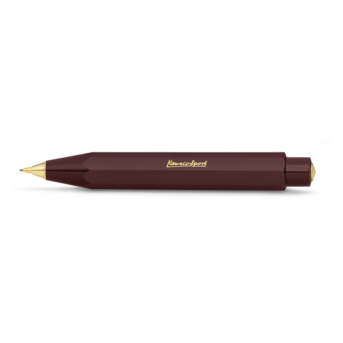 Kaweco CLASSIC SPORT Vulpotlood Bordeaux│art. 1510498│liggend met schaduw