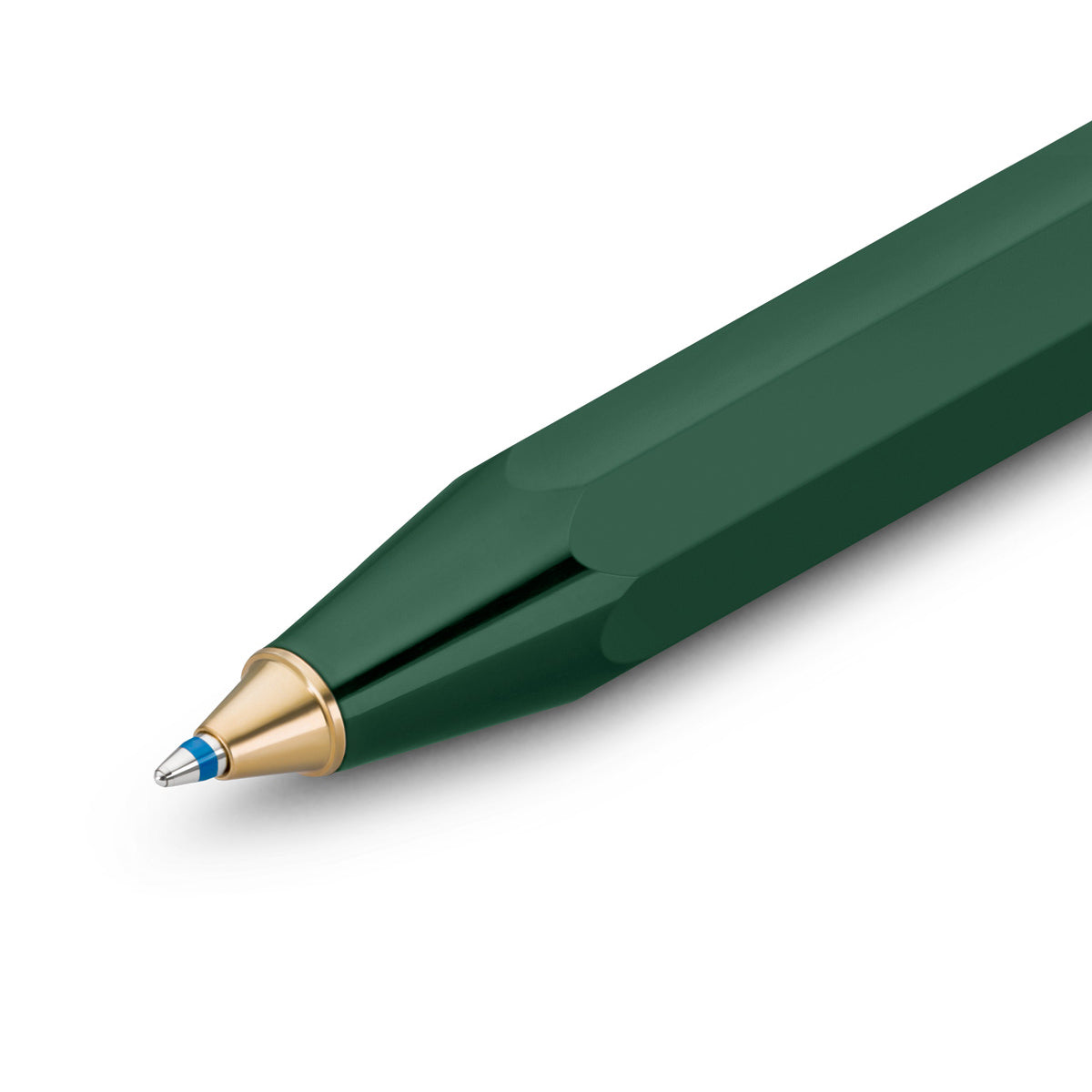 Kaweco Classic Sport Balpen Groen│Ballpoint│art. 1510493│schrijfpunt met gouden houder
