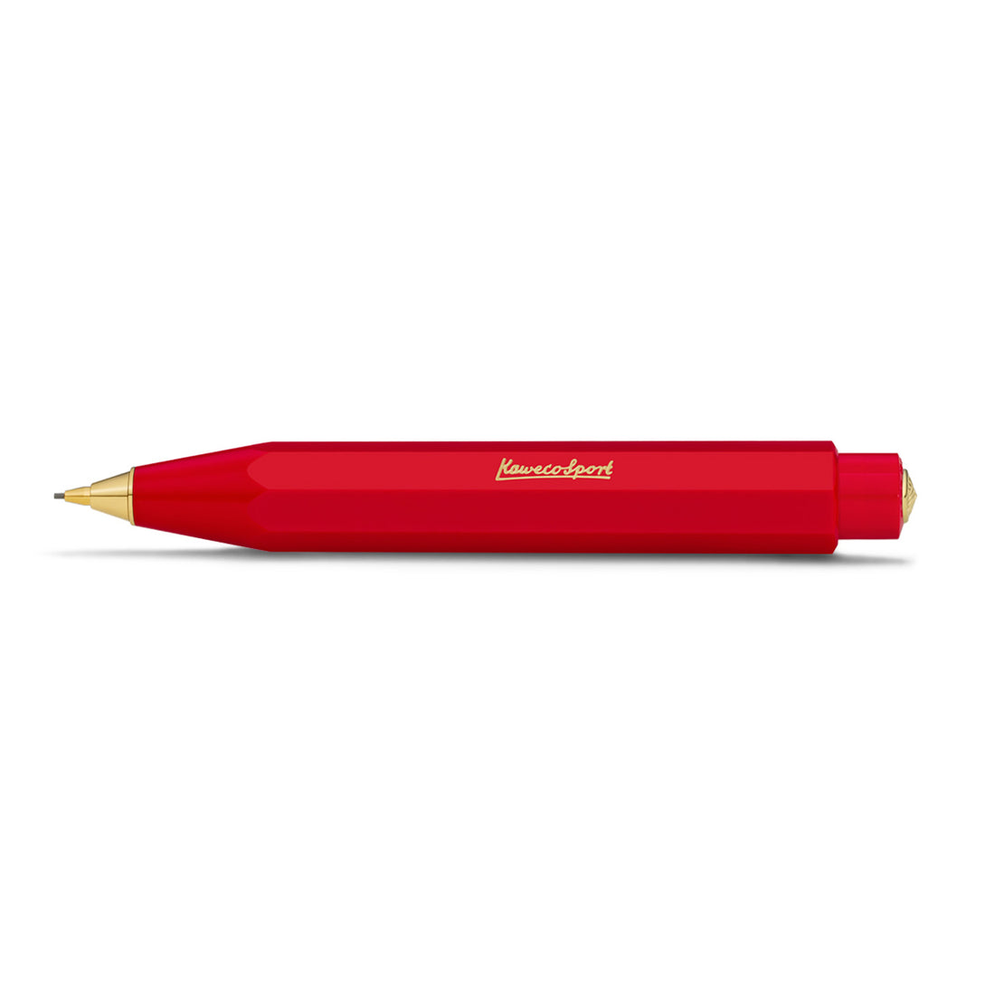 Kaweco CLASSIC SPORT Vulpotlood Rood│art. 151153│liggend met schaduw
