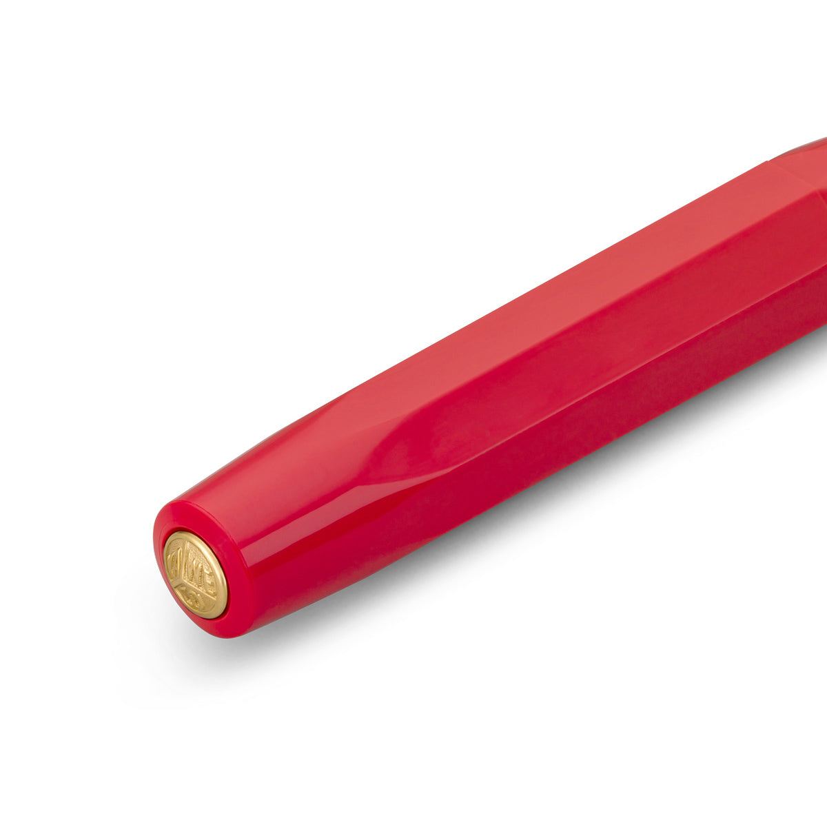 Kaweco Classic Sport Vulpen Rood│Fountain Pen Red│detail dop met logo