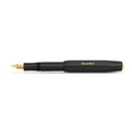 Kaweco Classic Sport Vulpen Zwart│art. 1510000│Liggend met dop op achterkant