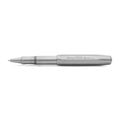 Kaweco Steel Sport Roller Ball│RVS│art. 1511403│liggend met dop op achterkant