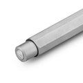 Kaweco Steel Sport Vulpotlood│RVS│art. 1511405│detail logo op drukknop