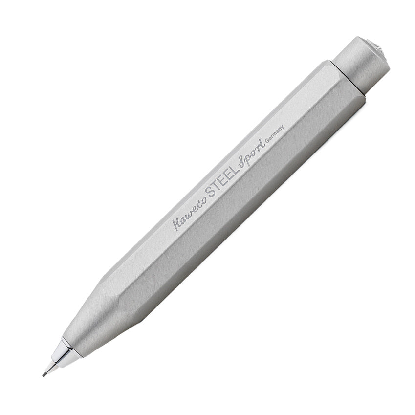 Kaweco Steel Sport Vulpotlood│RVS│art. 1511405│vooraanzicht schuin