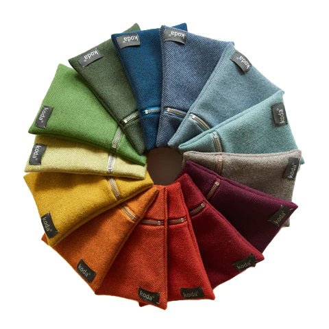 Etui Iep I305│Seaweed Green│Koda Amsterdam│groep diverse kleuren in cirkel