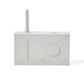 Lexon Tykho-3 FM Radio en Bluetooth-speaker│Lichtgrijs│oplaadbaar│art. LA119W7│achterkant