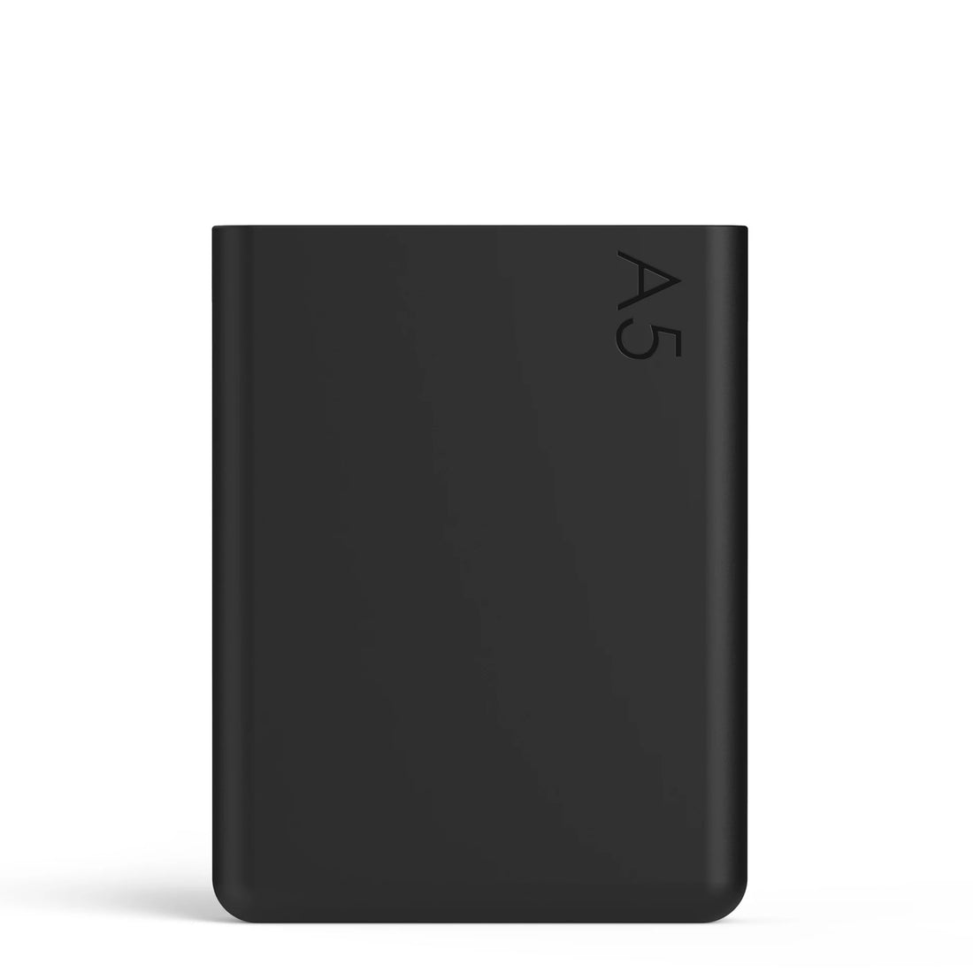 Memobottle Silicone Sleeve A5 Black Ink│Drinkfles│foto voorkant zonder fles achtergrond