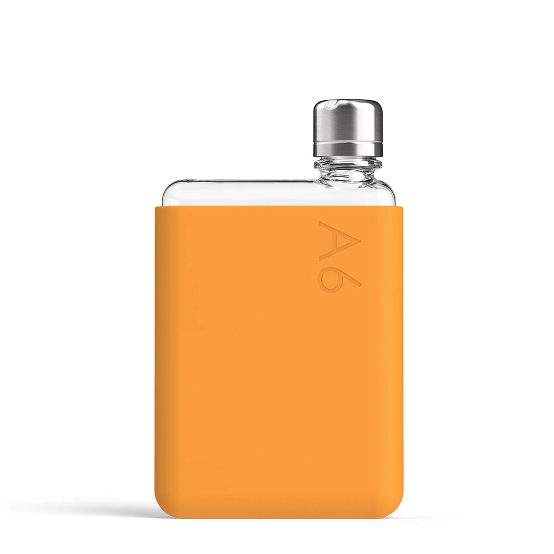 Memobottle Silicone Sleeve A6│Mandarin│Drinkfles│foto voorkant zonder fles