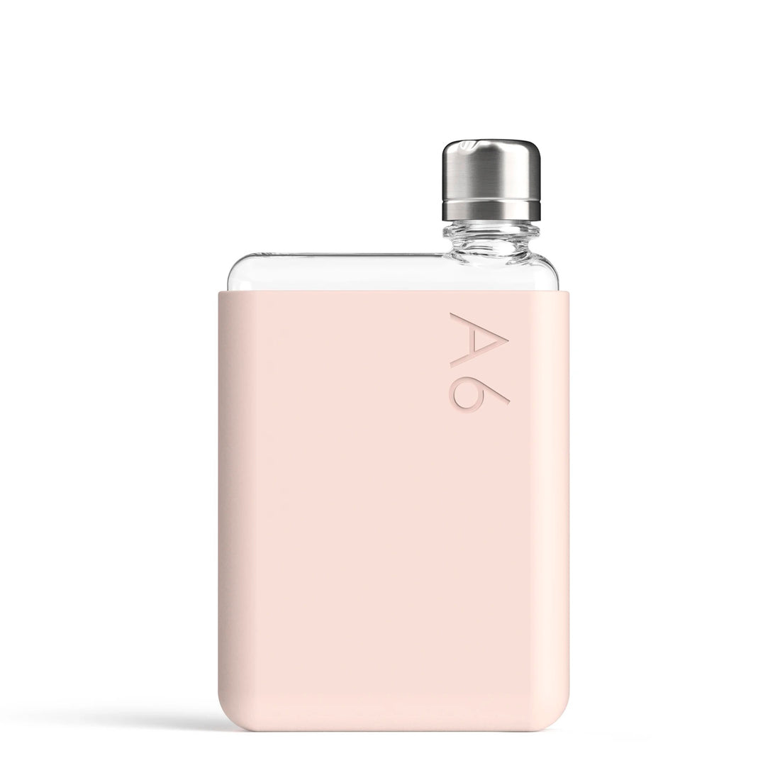 Memobottle Silicone Sleeve A6│Pale Coral│Drinkfles│foto voorkant zonder fles