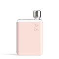 Memobottle Silicone Sleeve A6│Pale Coral│Drinkfles│foto voorkant met fles