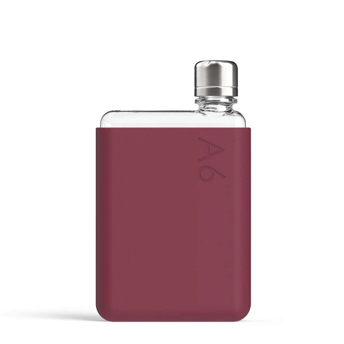 Memobottle Silicone Sleeve A6│Wild Plum│foto voorkant zonder fles