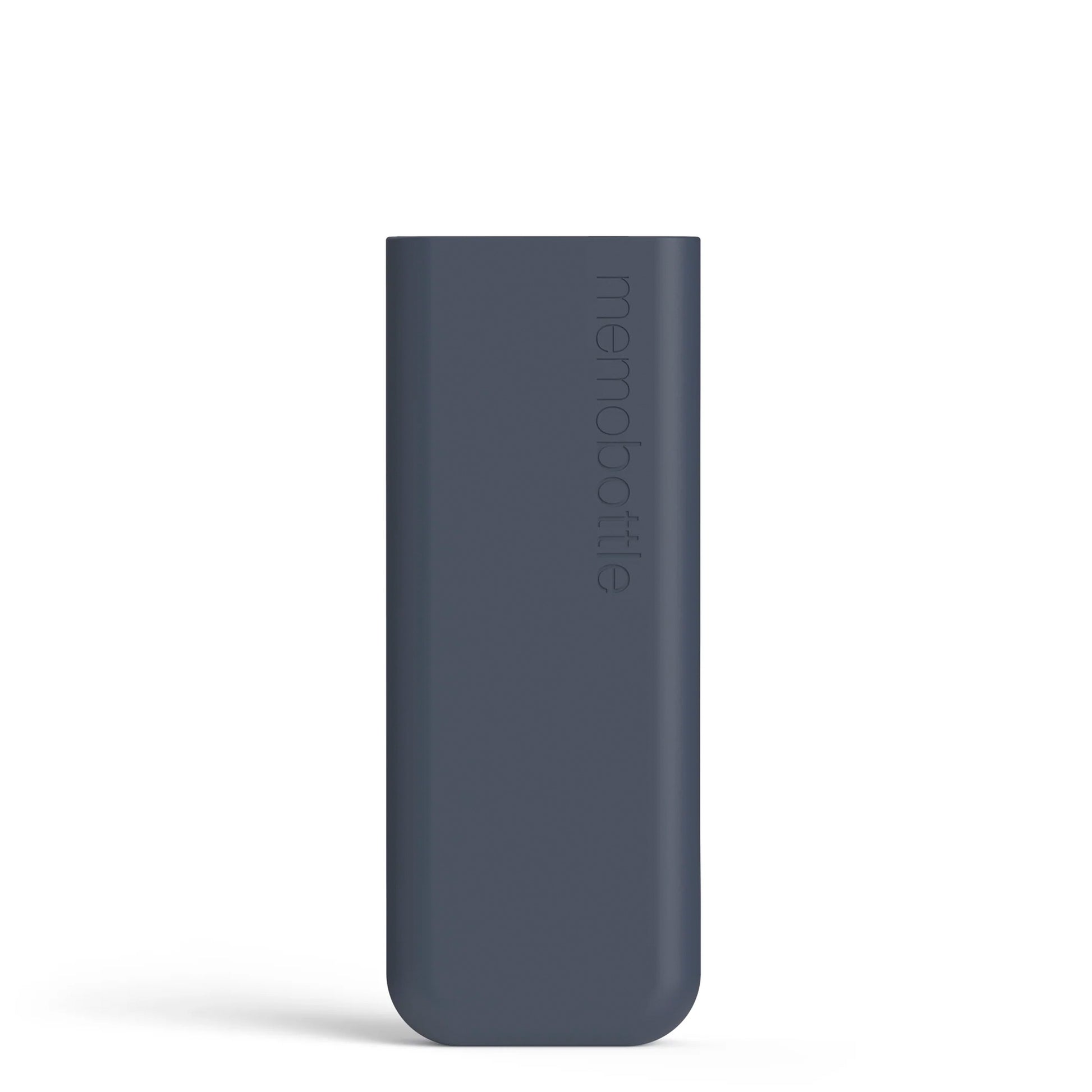 Memobottle Silicone Sleeve Slim Midnight Blue│Drinkfles│foto voorkant zonder fles
