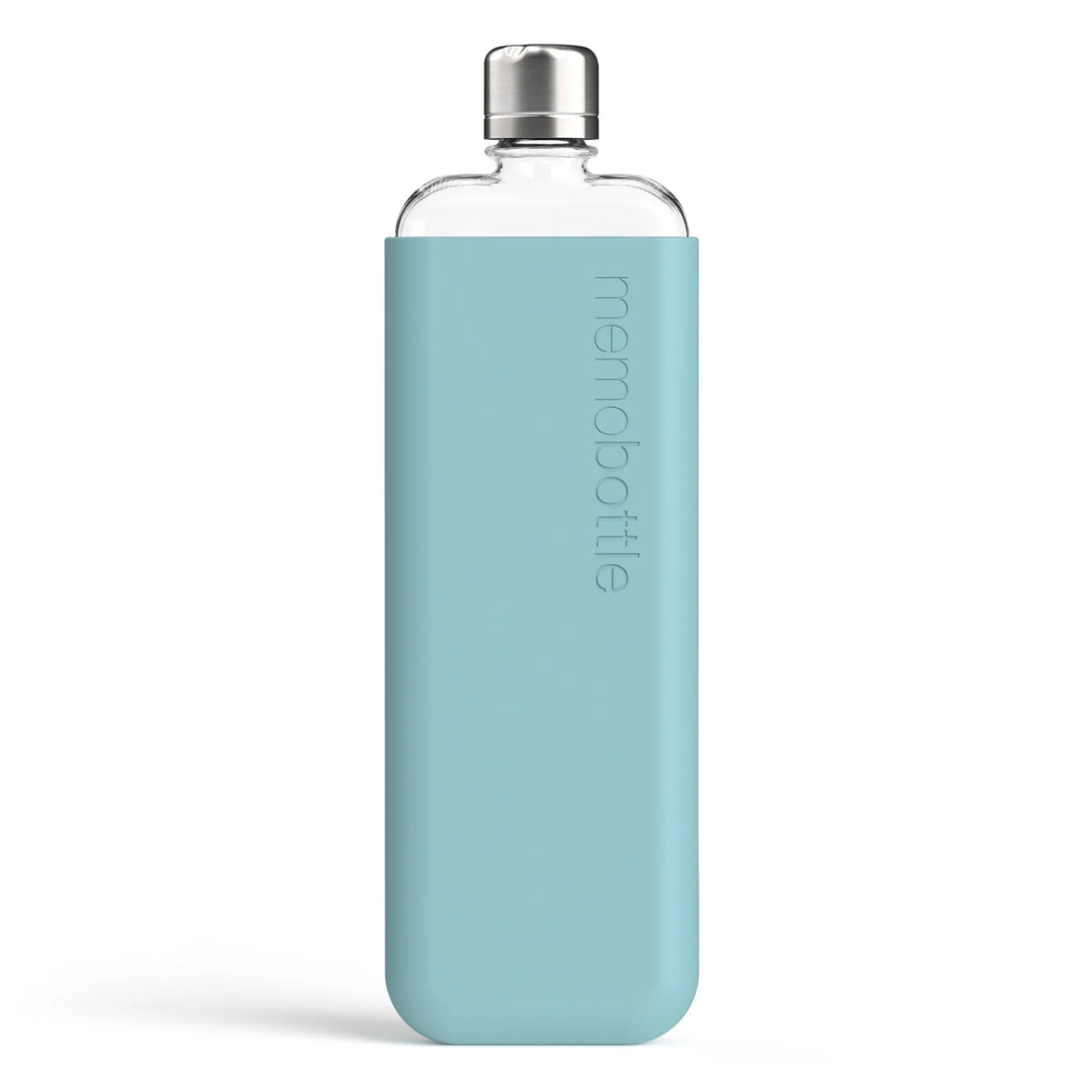 Memobottle Silicone Sleeve Slim Sea Mist│Drinkfles│foto voorkant zonder fles