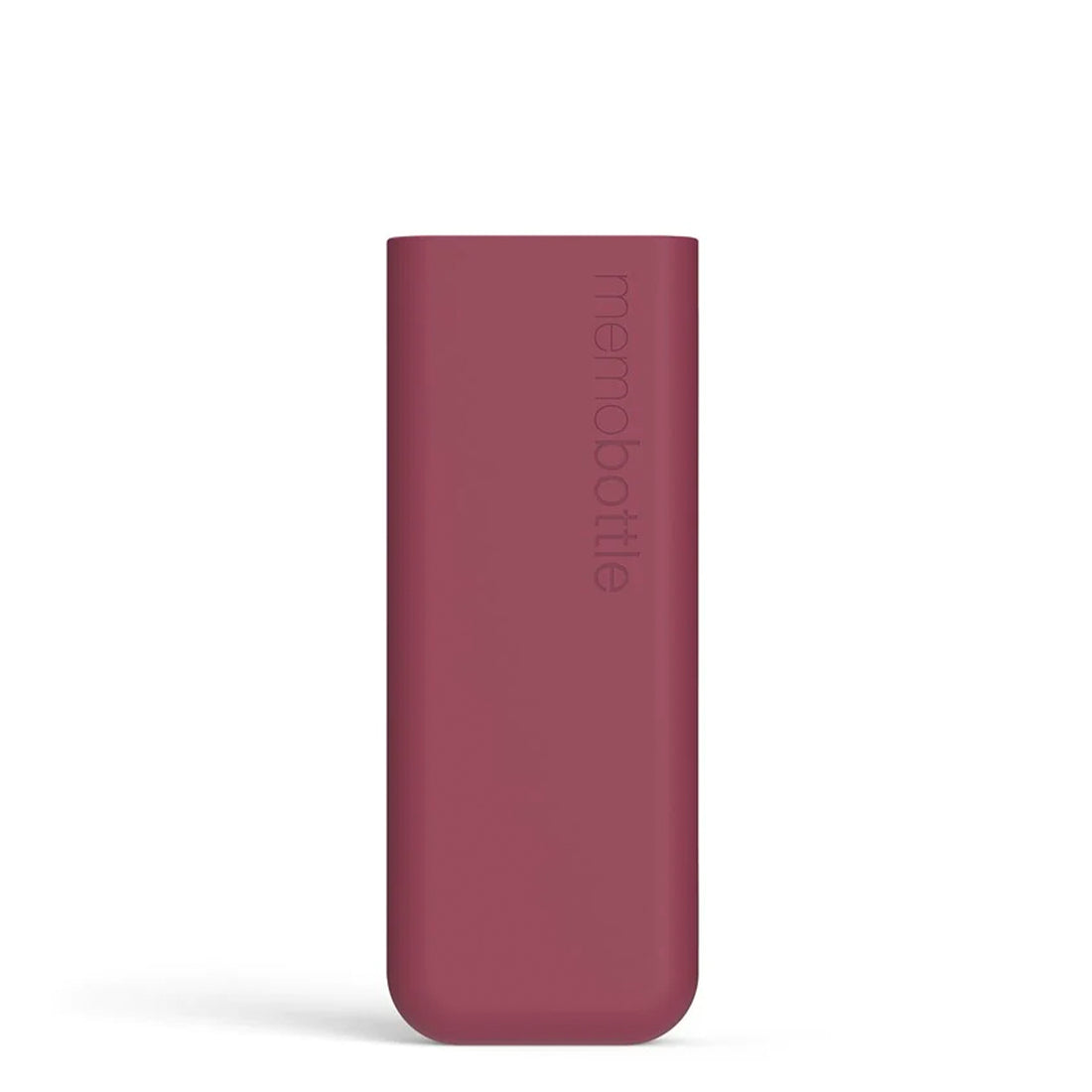 Memobottle Silicone Sleeve Slim Wild Plum│Drinkfles│Foto voorkant zonder fles