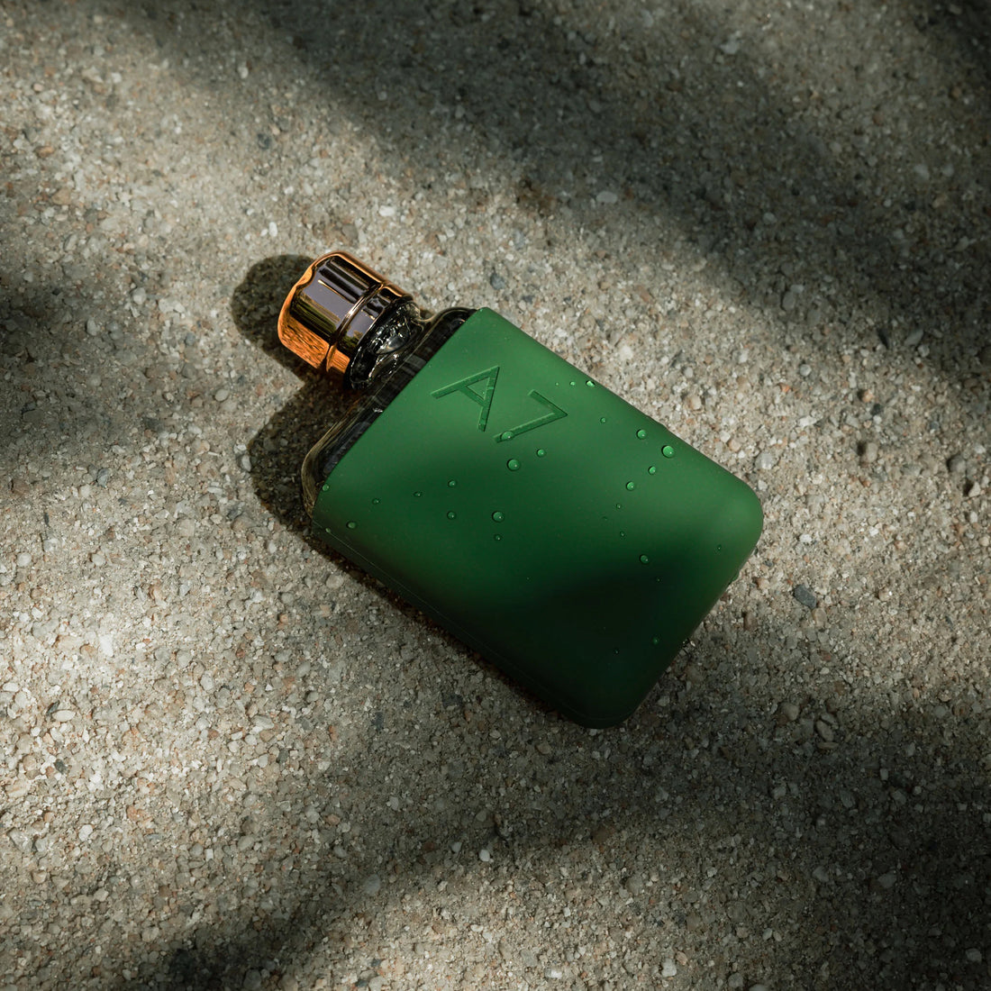 Memobottle A7 Silicone Sleeve│Moss Green│foto voorkant zonder fles met witte achtergrond