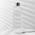 Memobottle Slim│Platte Waterfles 450ml│foto met volle fles