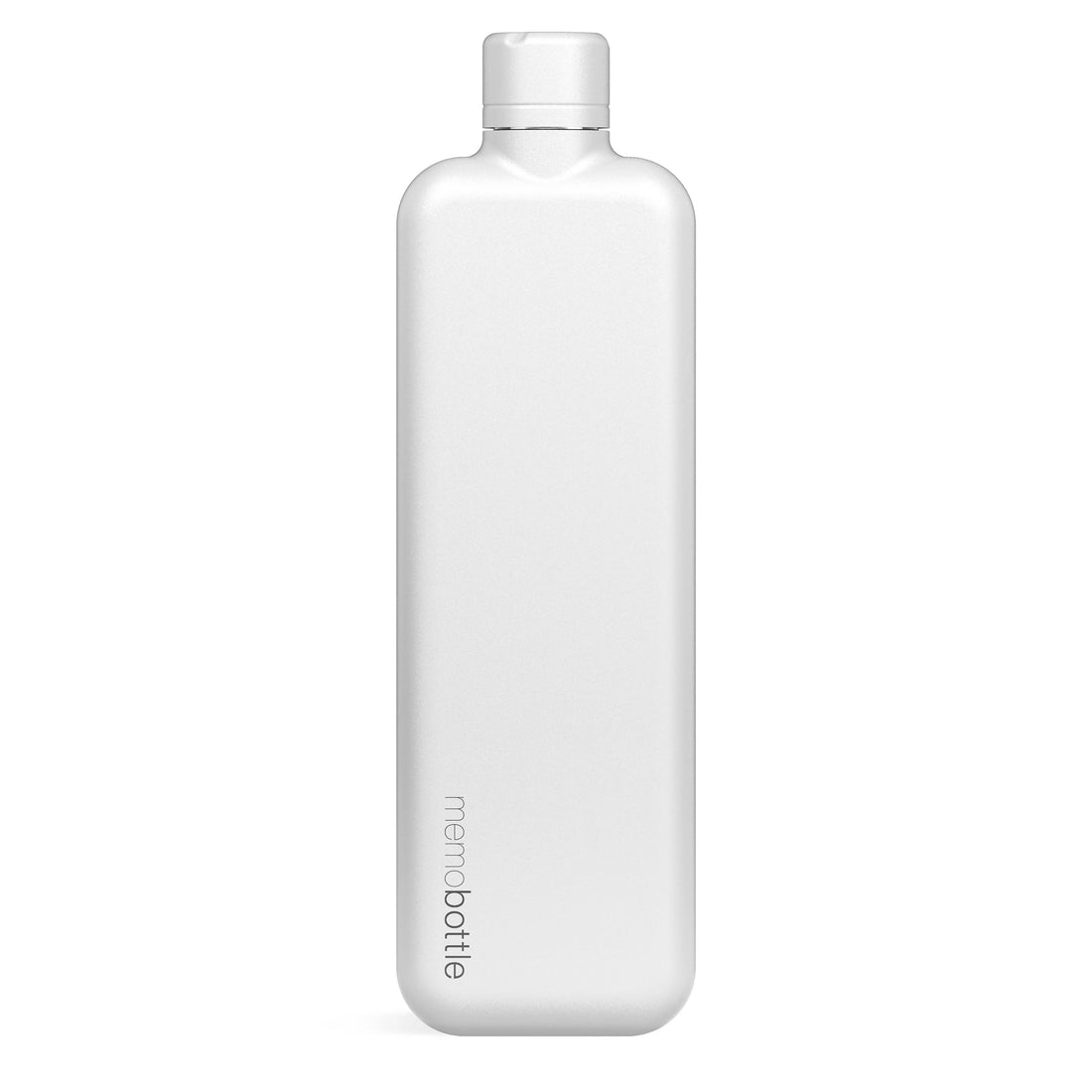 Memobottle Stainless Steel Slim│Drinkfles│foto voorkant met witte achtergrond