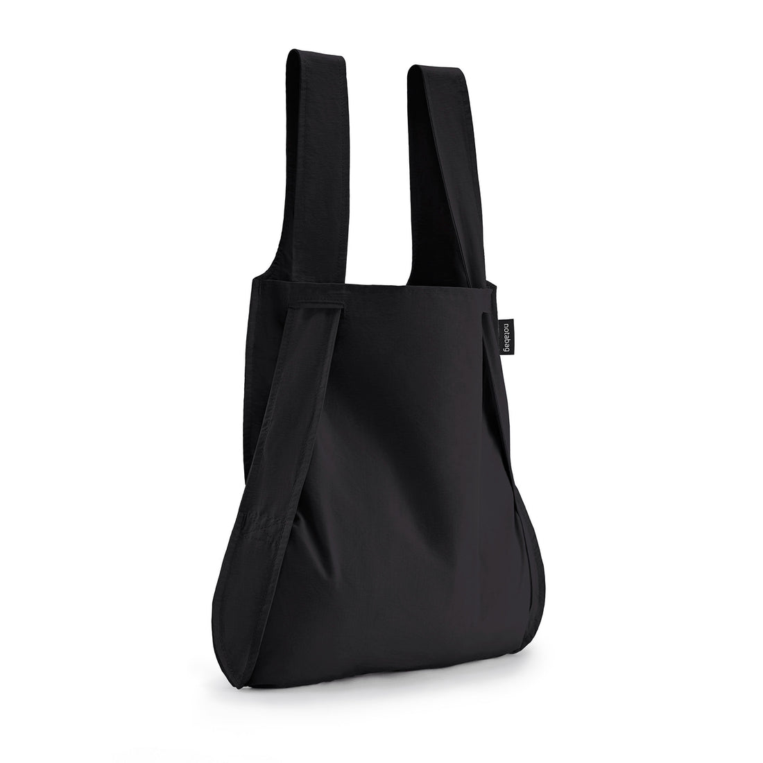 Notabag Zwart│art. NB-O-BK5│shopper tas met witte achtergrond