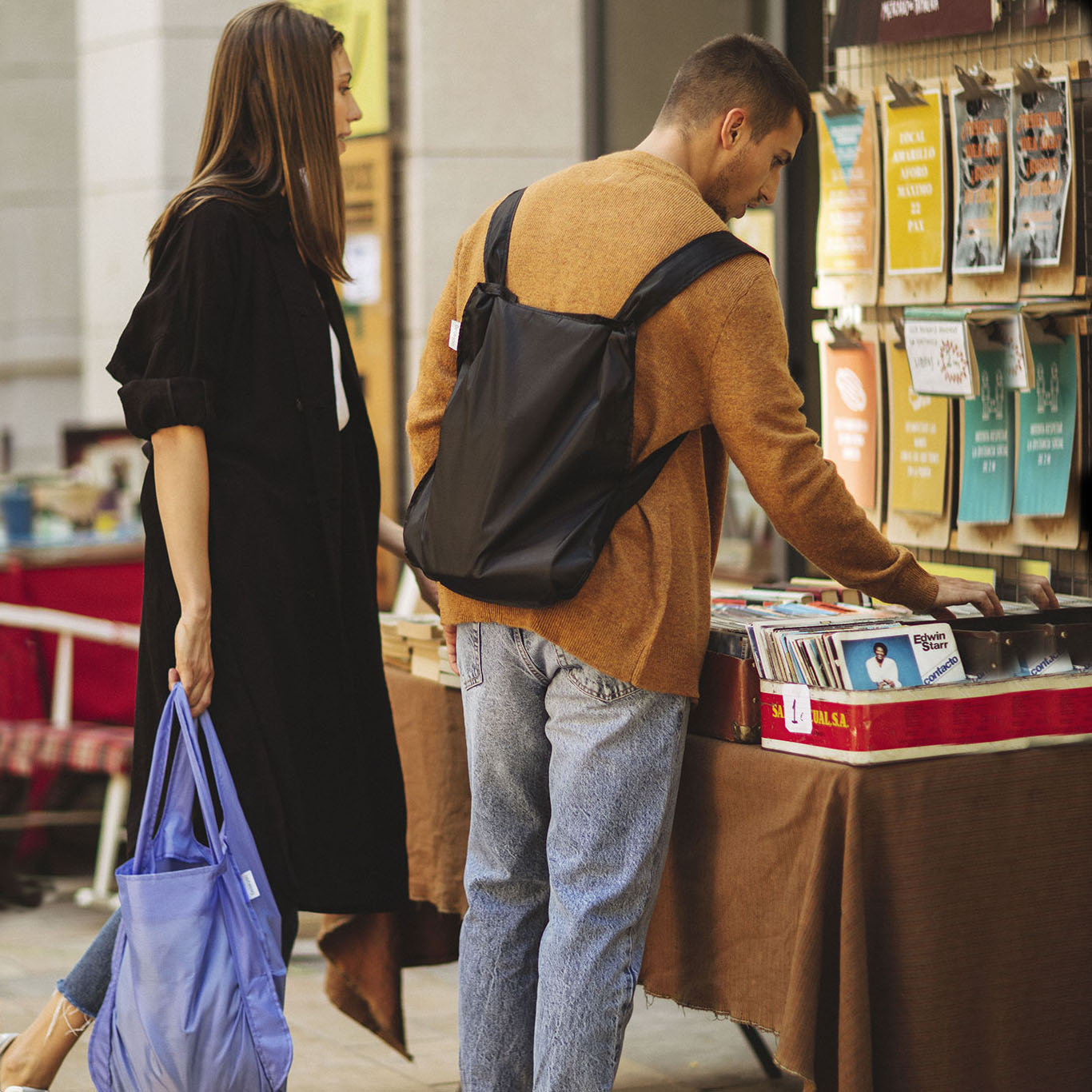 Handige rugzak boodschappen online