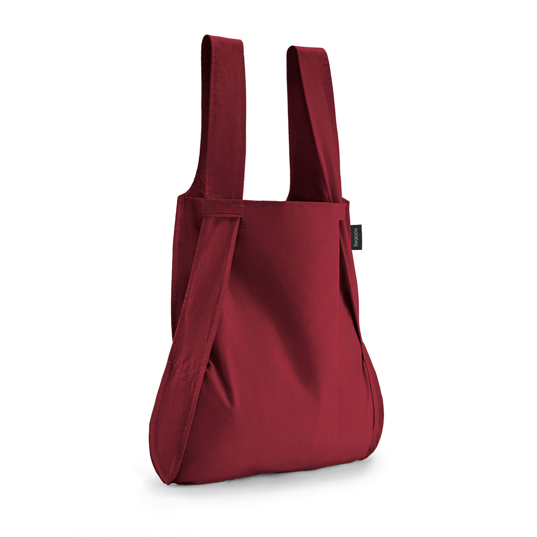 Notabag Wijnrood│art. NB-O-WR5│shopper tas met witte achtergrond