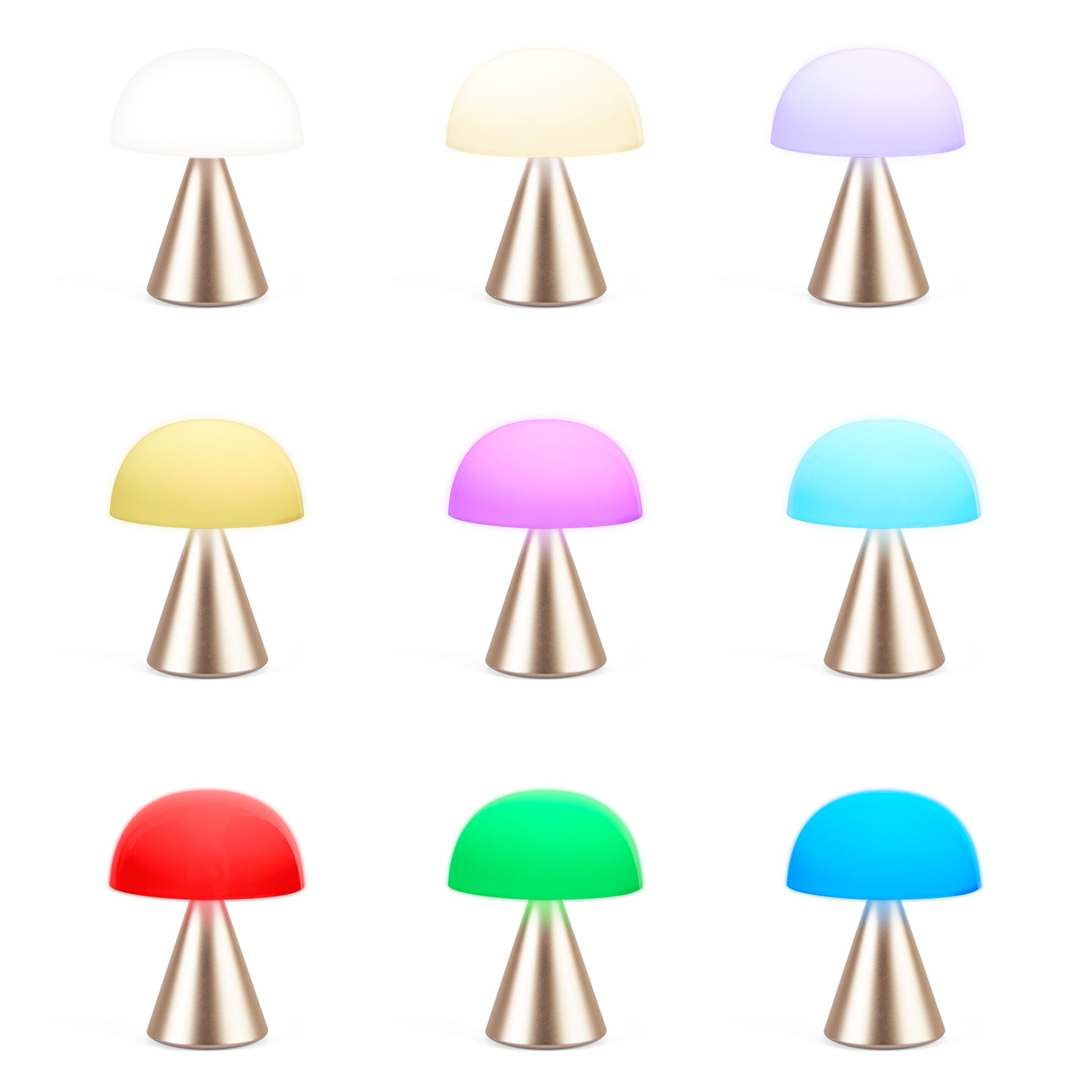 Lexon Mina Large Oplaadbare Tafellamp Goud│art. LH65MD│alle kleuren verlichting