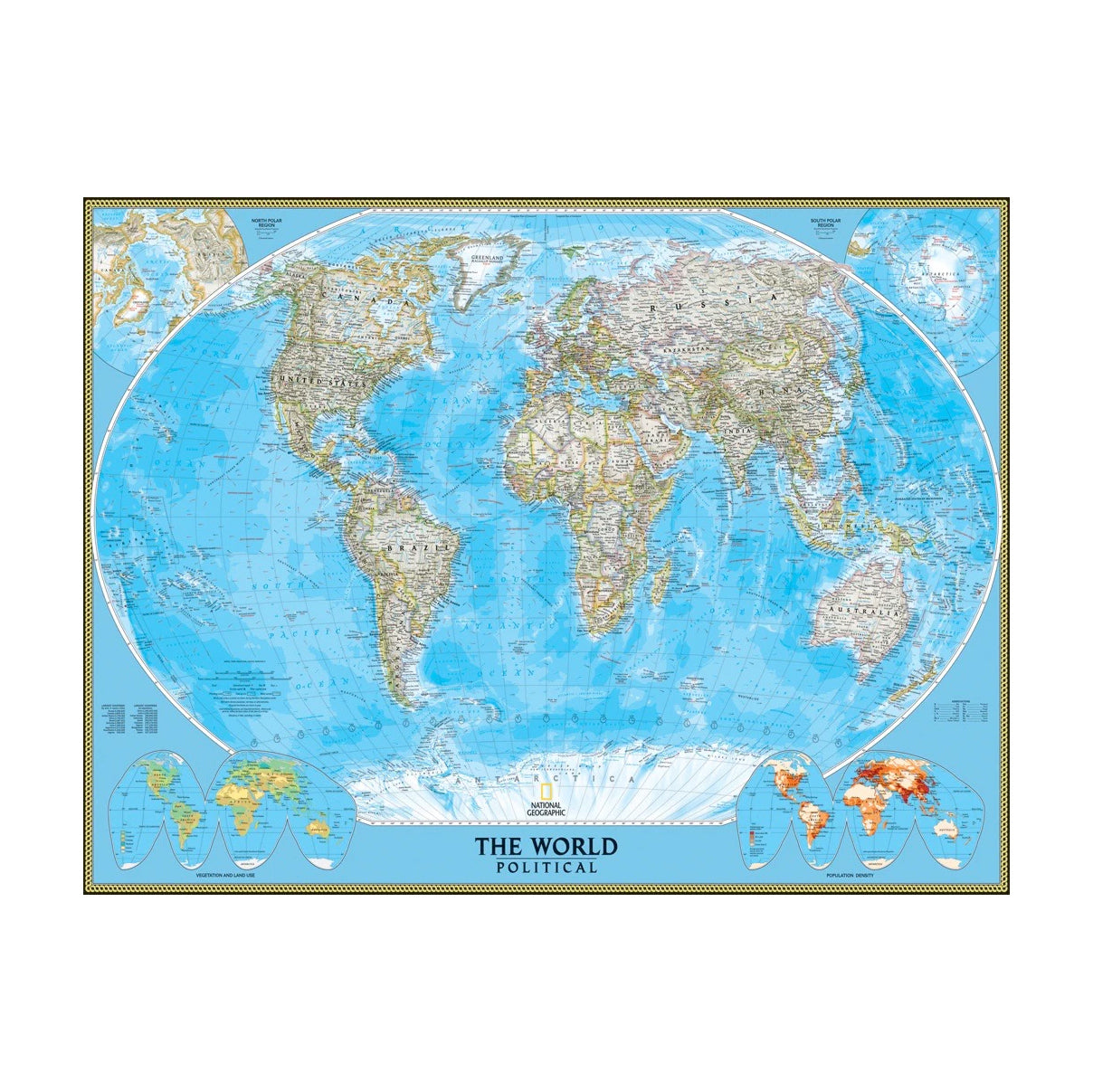 Puzzel National Gepographic│the world 1000 pcs│New York Puzzle Company│art. NPZNG1601│afbeelding puzzel