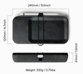 Orbitkey Nest Portable Organizer│Ash Grey│Gif diverse afmetingen