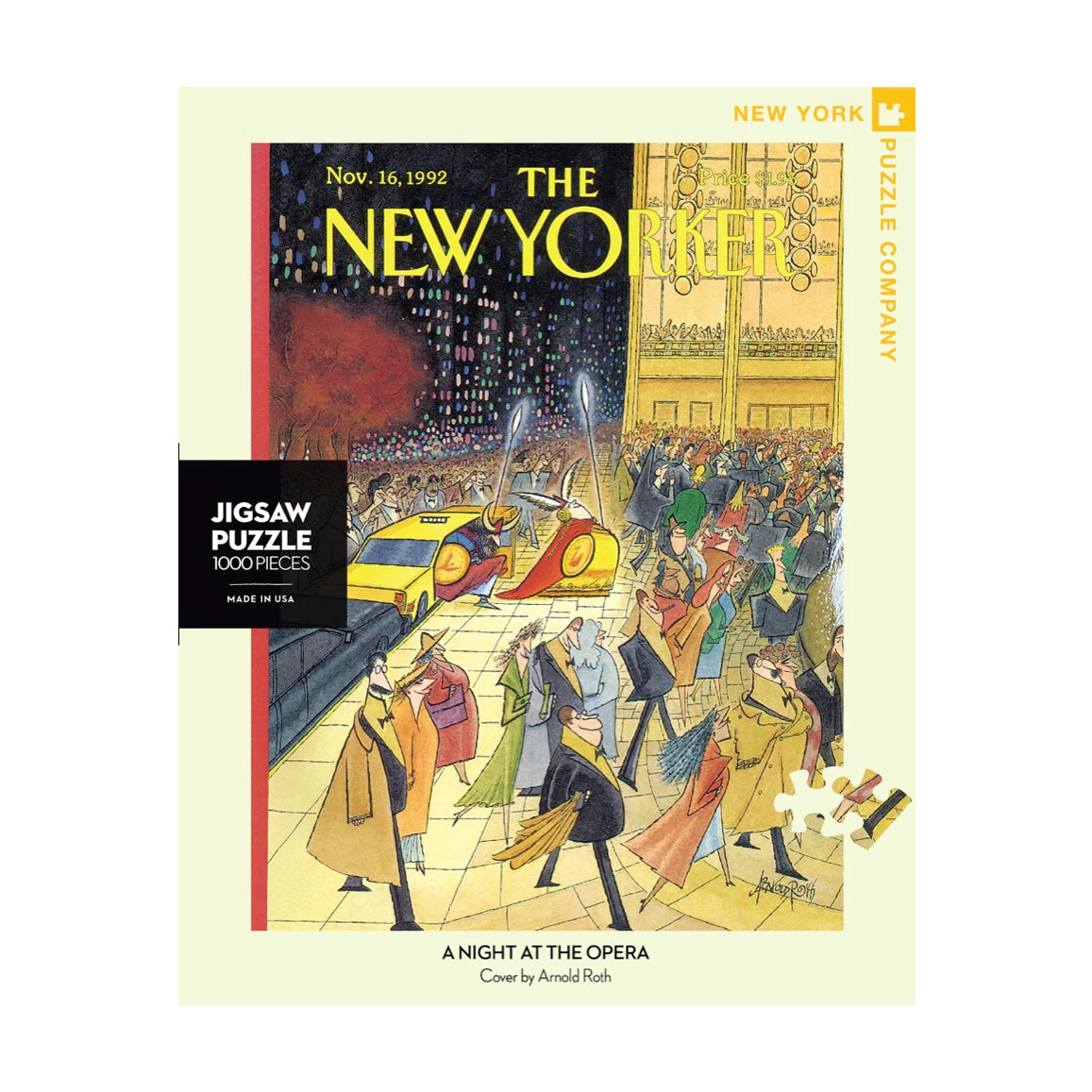 Puzzel A Night at the opera│1000 pcs│New York Puzzle Company│art. NPZNY1956│voorkant verpakking