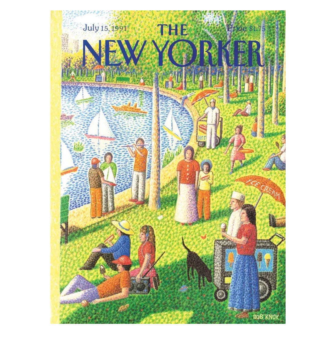 Puzzel Sunday Afternoon in Central Park│New York Puzzle Company│art. NY151│afbeelding tijdschrift