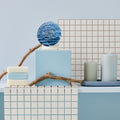 Oceanbox Wave Zeegeluiden│Relaxound│art. 11OBX0101001│in badkamer metwitte tegels