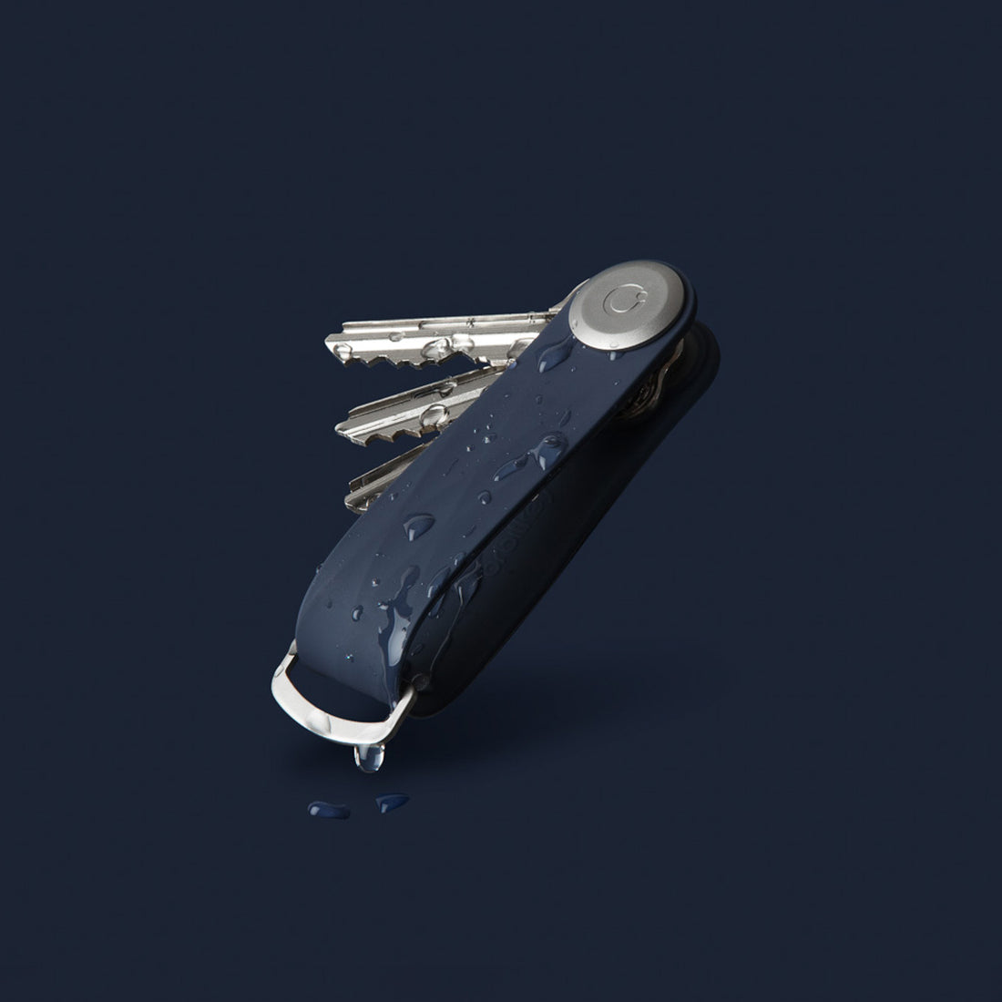 Key Organiser Orbitkey│Active Midnight Blue│ACTO-2-MB│sleutelhanger  rubber met uitgevouwen sleutels