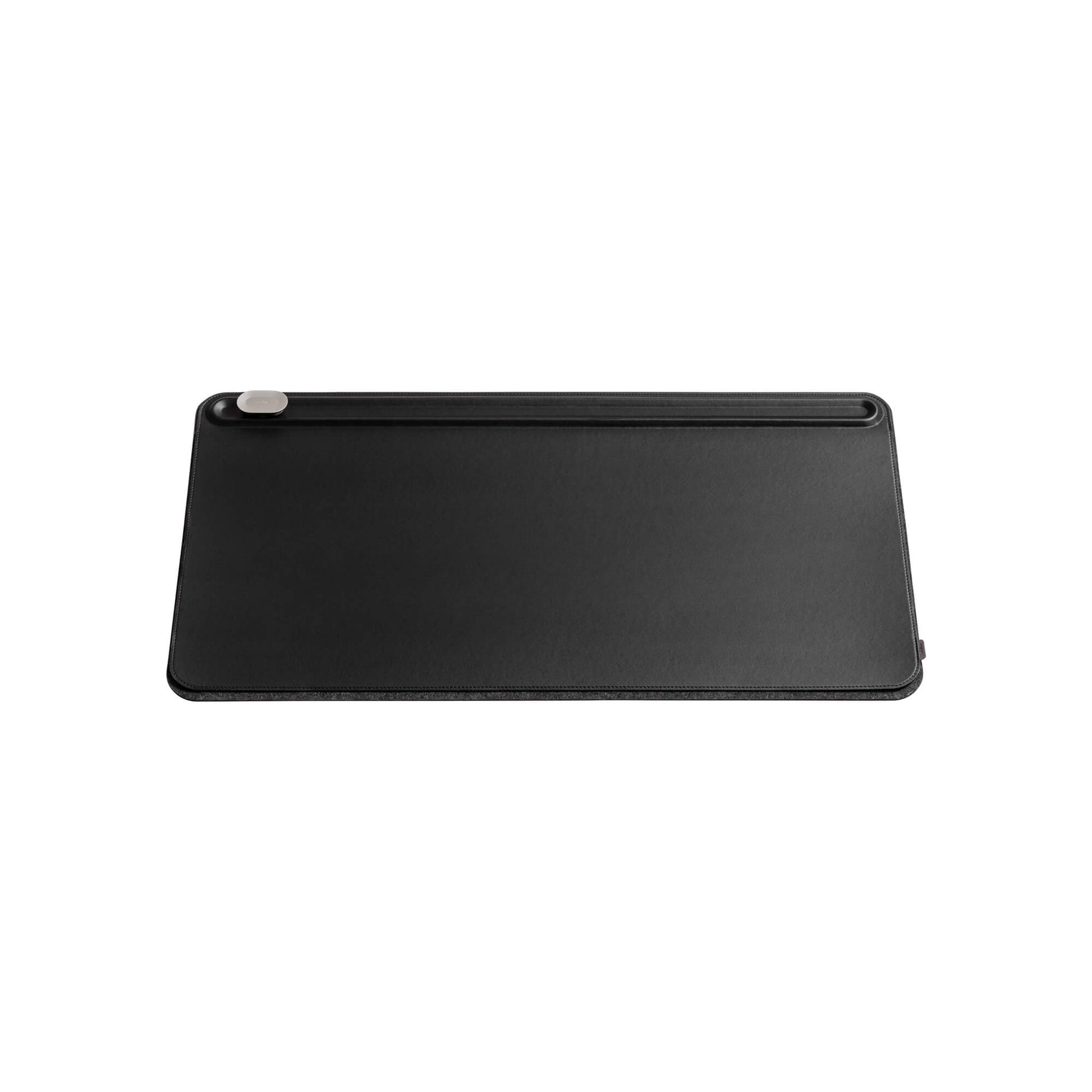 Orbitkey Desk Mat Medium│Black│Bureau-Organizer│art. DKMT-MD1-BKBK│bovenaanzicht schuin