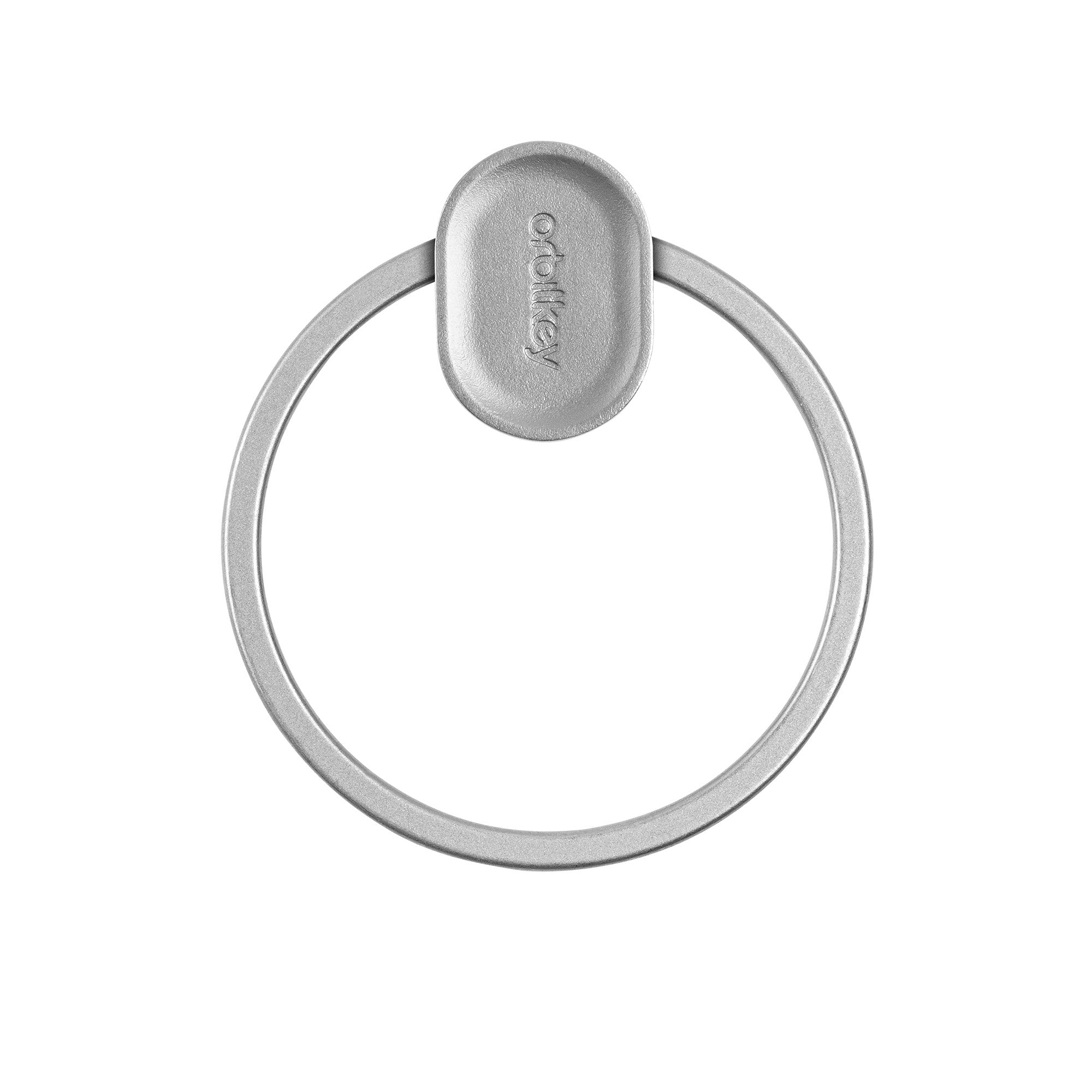 Orbitkey Ring V2 Silver│Sleutelhanger zilver│PRN2-SLV-102│sleutelring gesloten zonder sleutels
