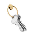 Orbitkey Ring V2 Yellow Gold│Sleutelhanger goud│PRN2-YGD-102│sleutelring gesloten met sleutels