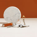 Orbitkey Ring V2 Yellow Gold│Sleutelhanger goud│PRN2-YGD-102│groep diverse kleuren op marmer