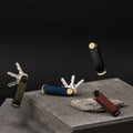 Key Organizer Orbitkey│Saffiano Liquorice Black│SFLO-2-LBBKYG│sleutelhanger leer groep diversen saffiano leer